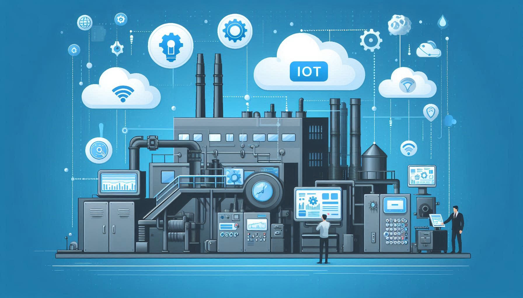 Giám Sát Máy Móc Bằng IoT - Xu Hướng Tất Yếu Của Nhà Máy Hiện Đại